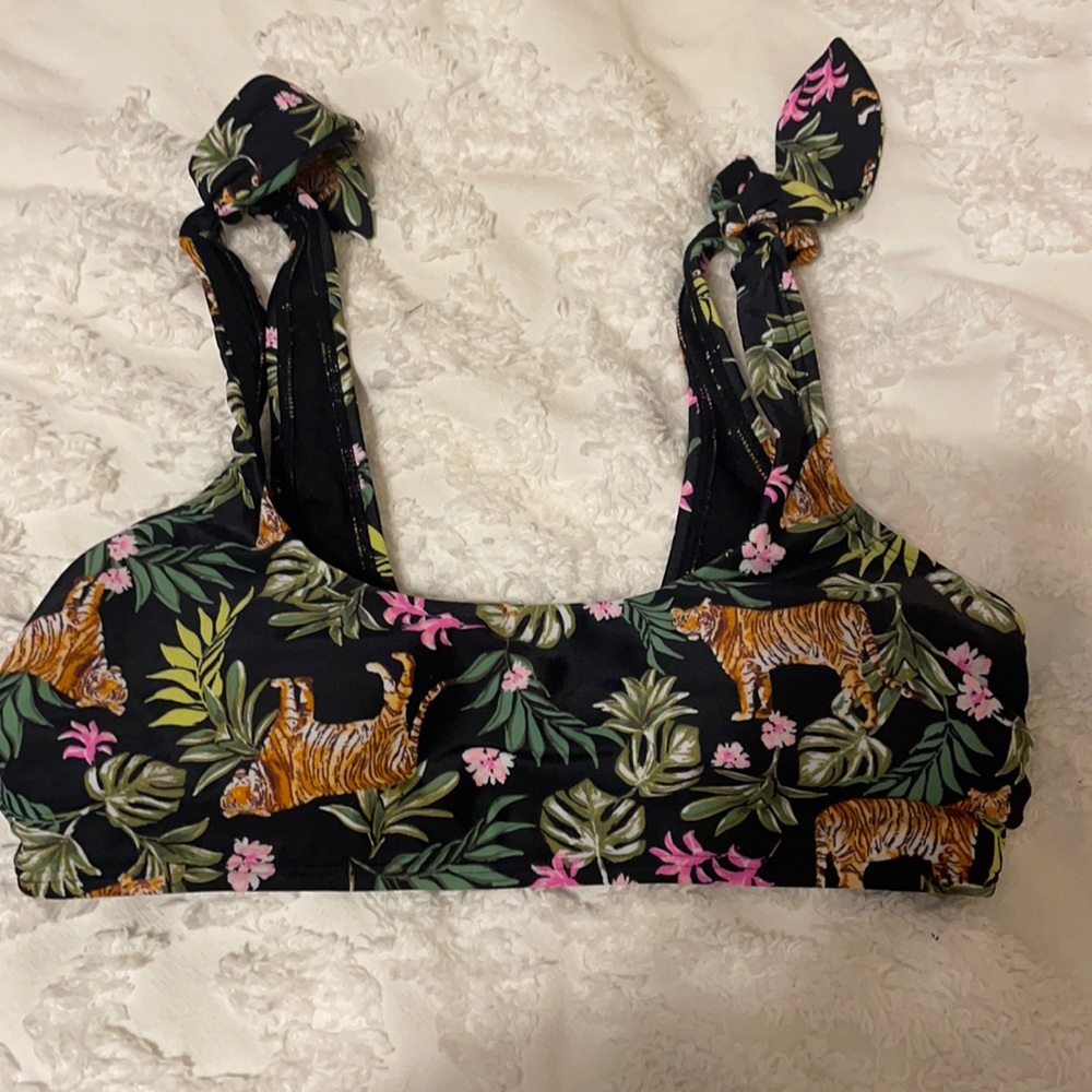 Tiger bikini top